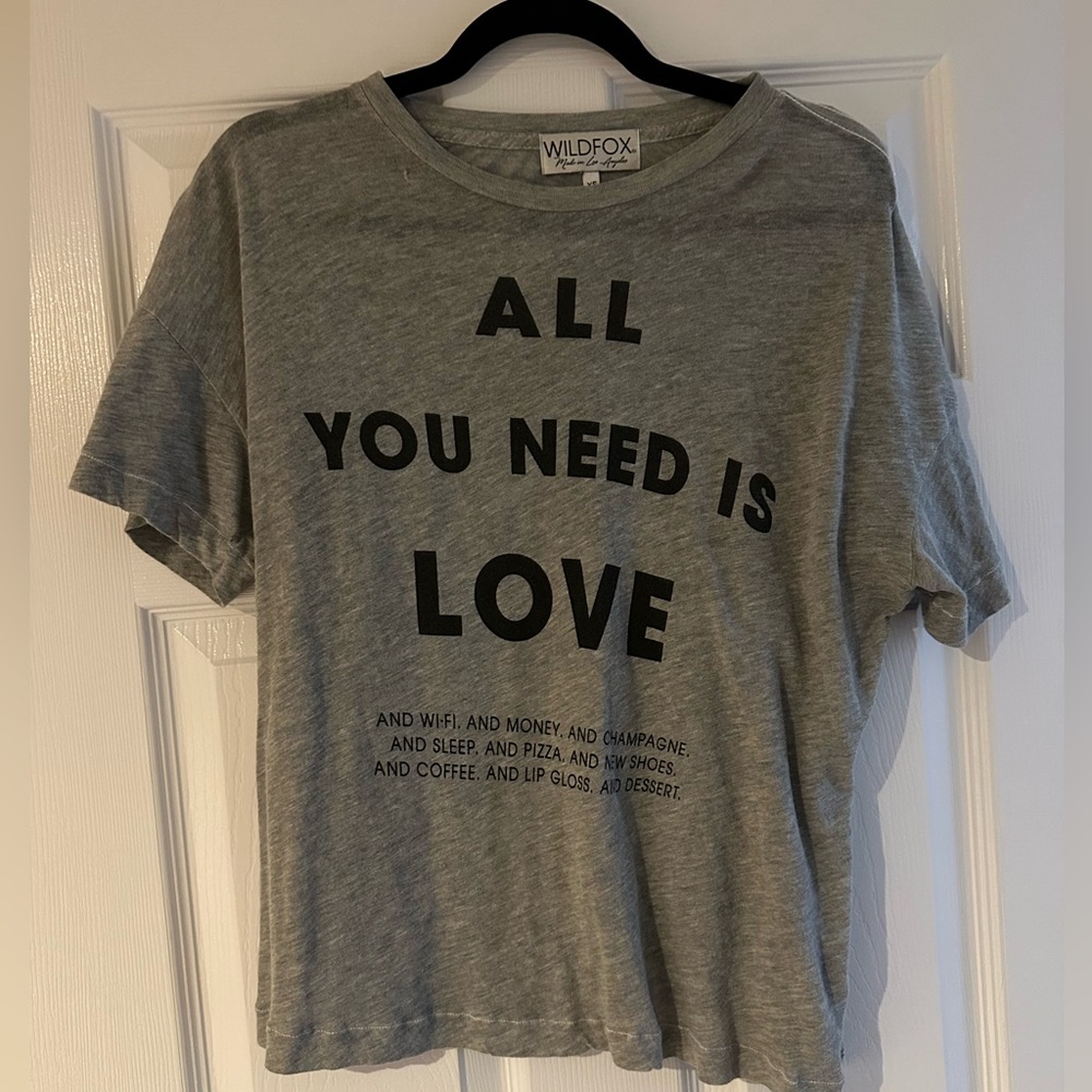 WILDFOX Grey Tee